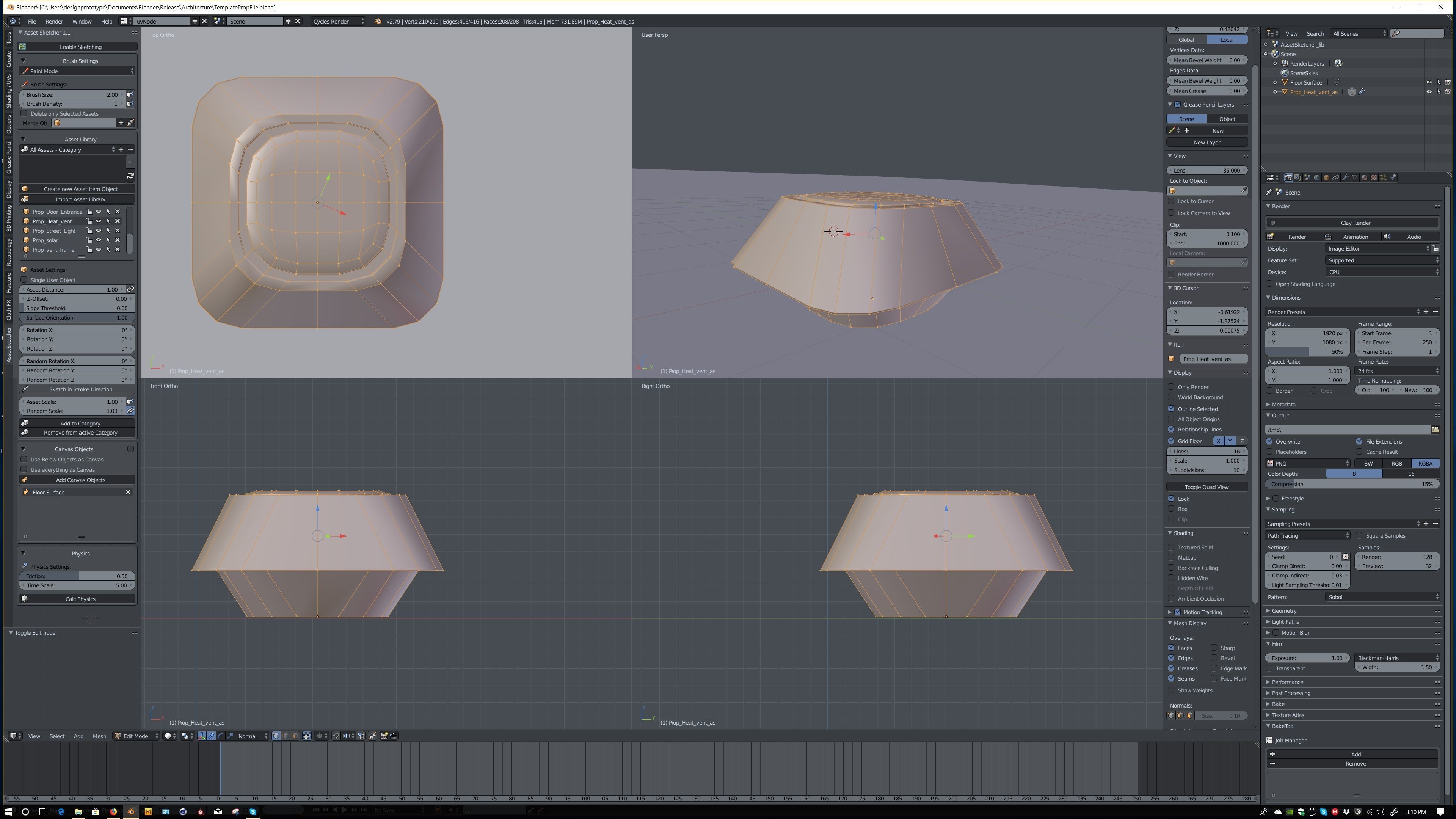 Research Center 3D model_25