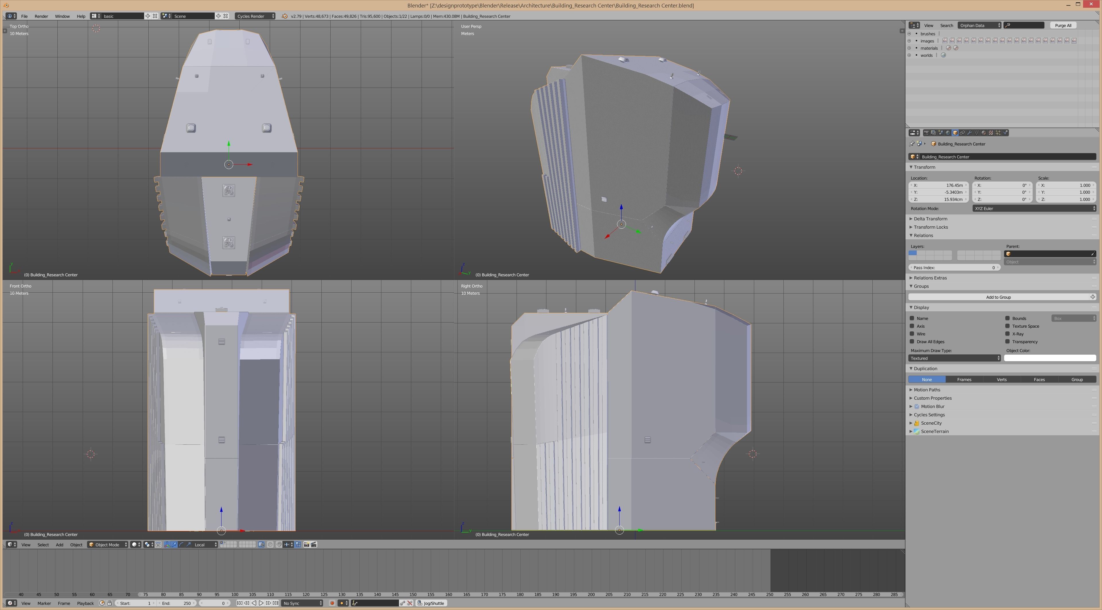 Research Center 3D model_3