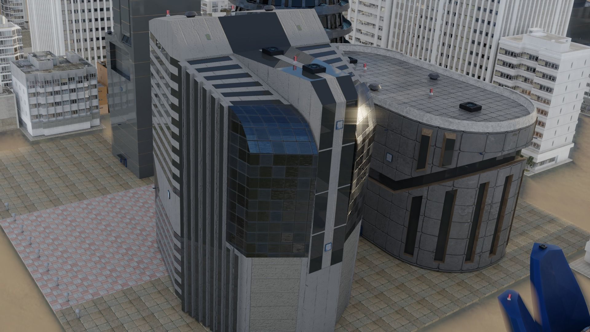 Research Center 3D model_1