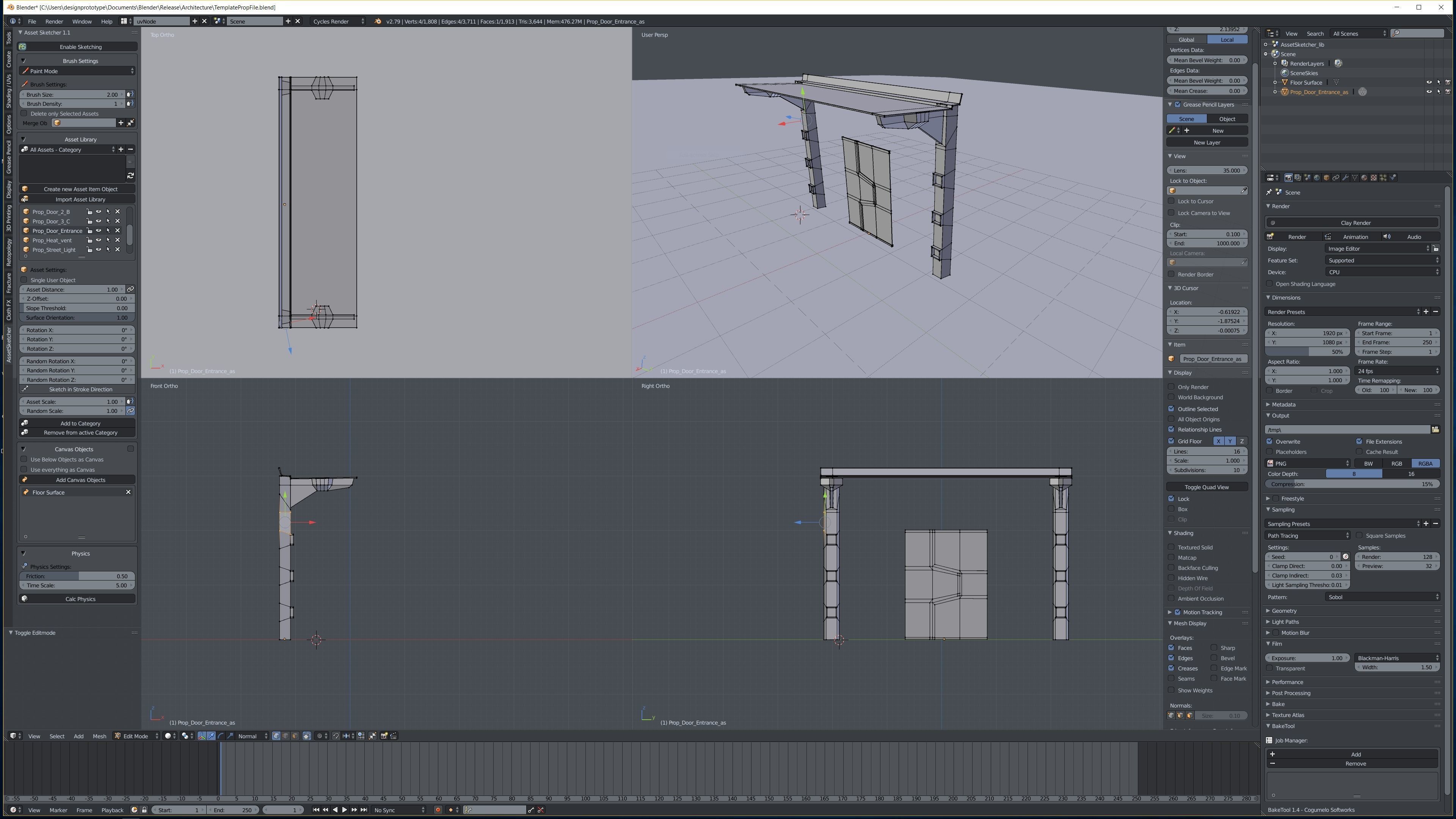 Research Center 3D model_17