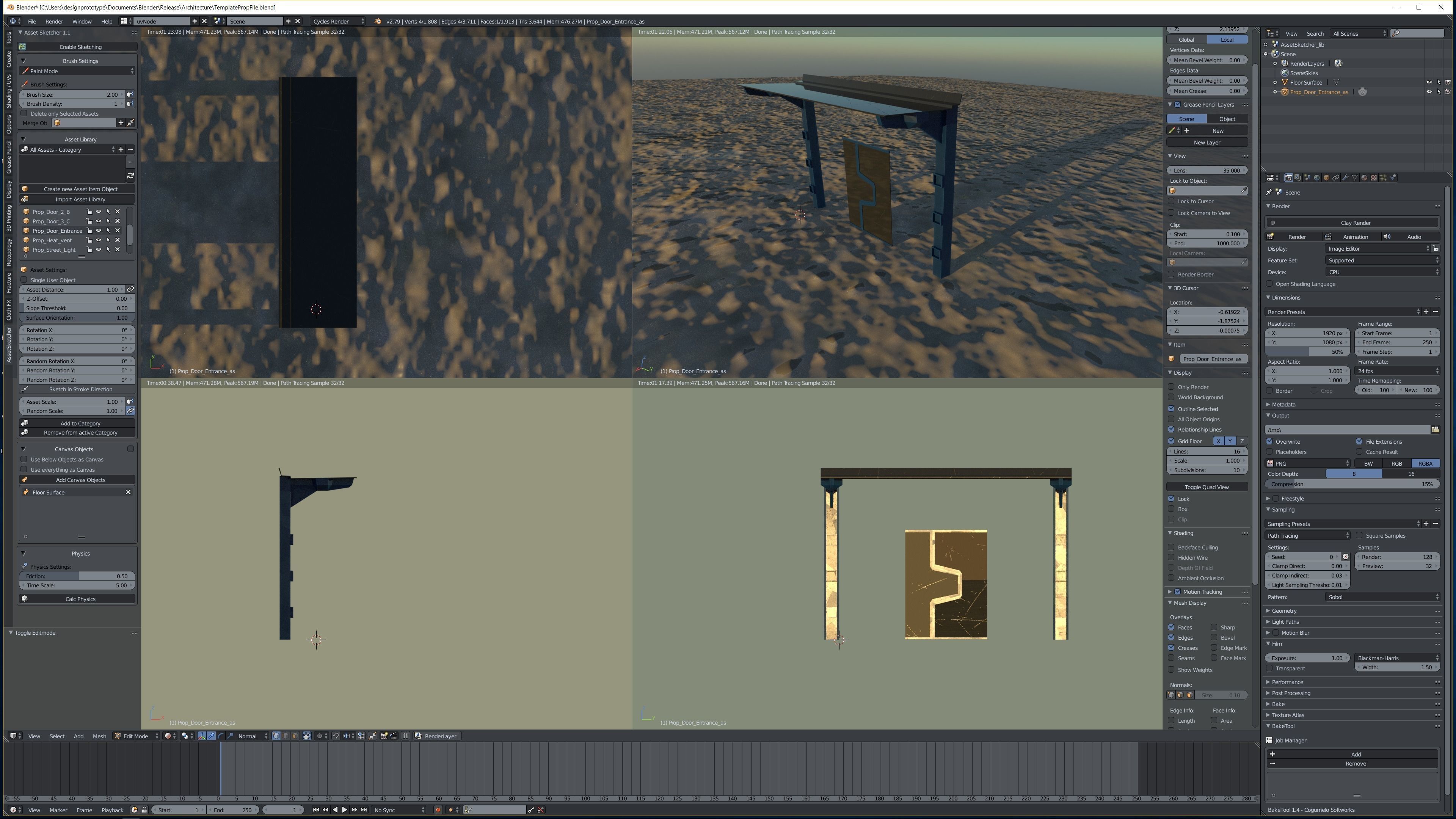 Research Center 3D model_24