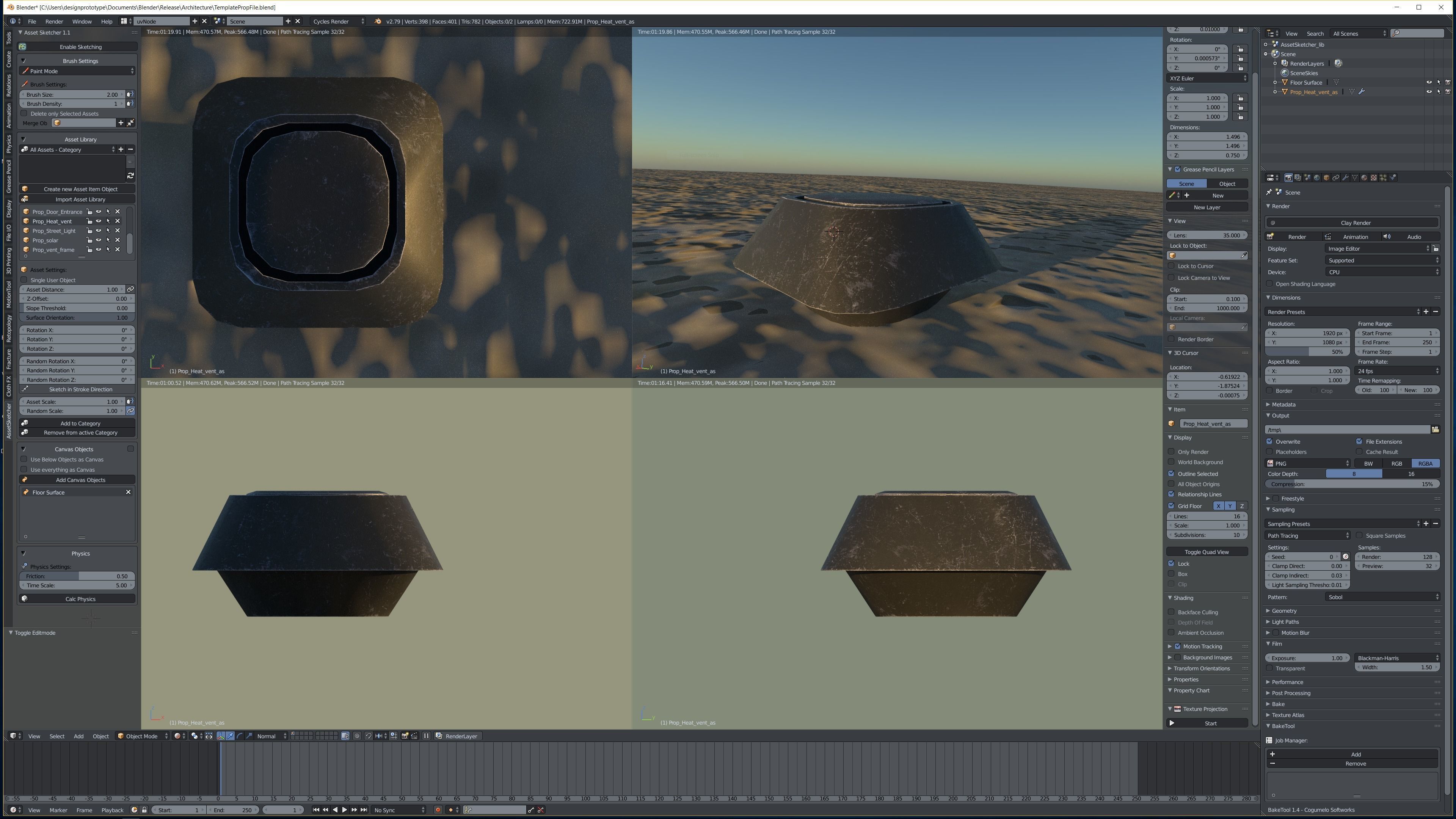 Research Center 3D model_26