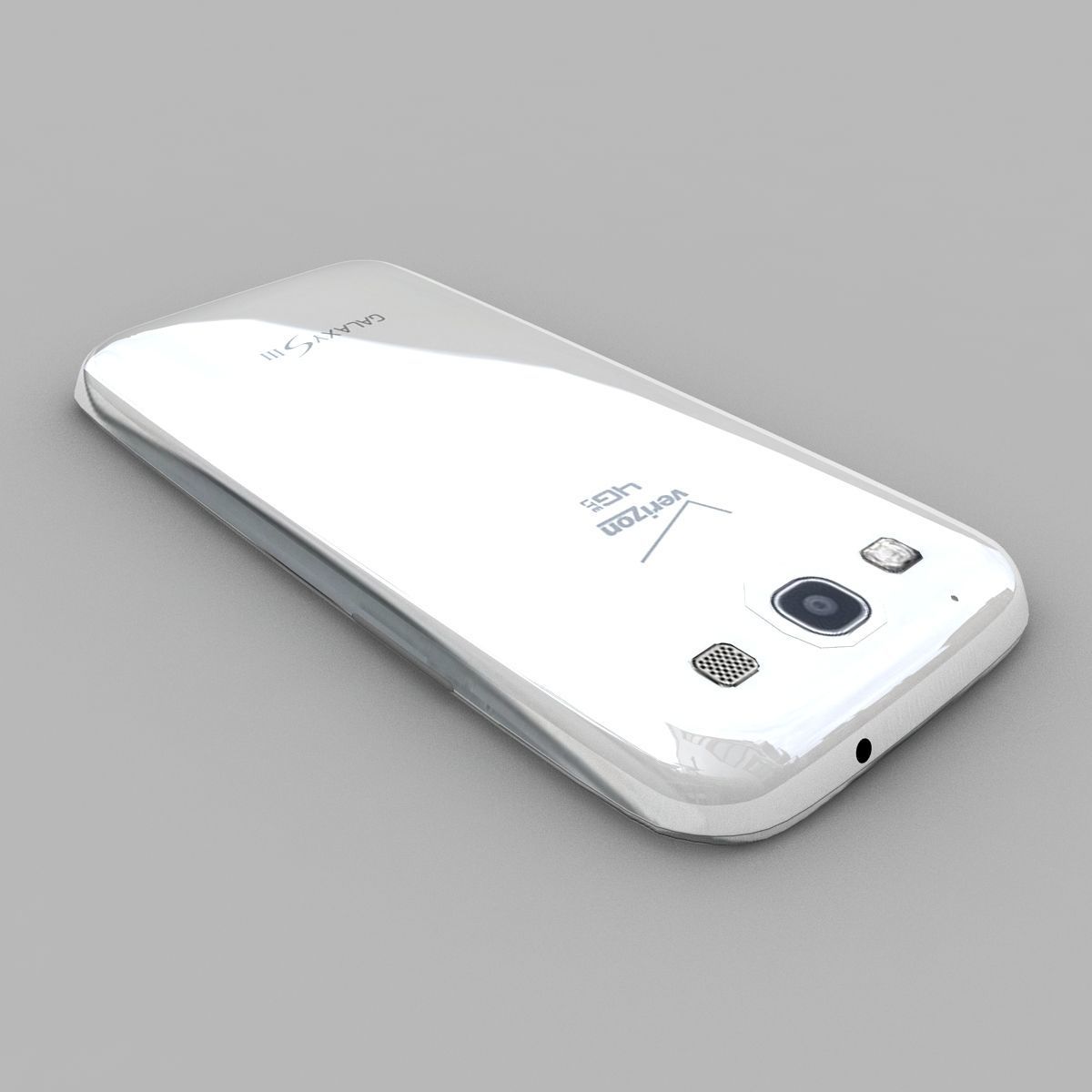 Samsung Galaxy S III I535 3D model_5