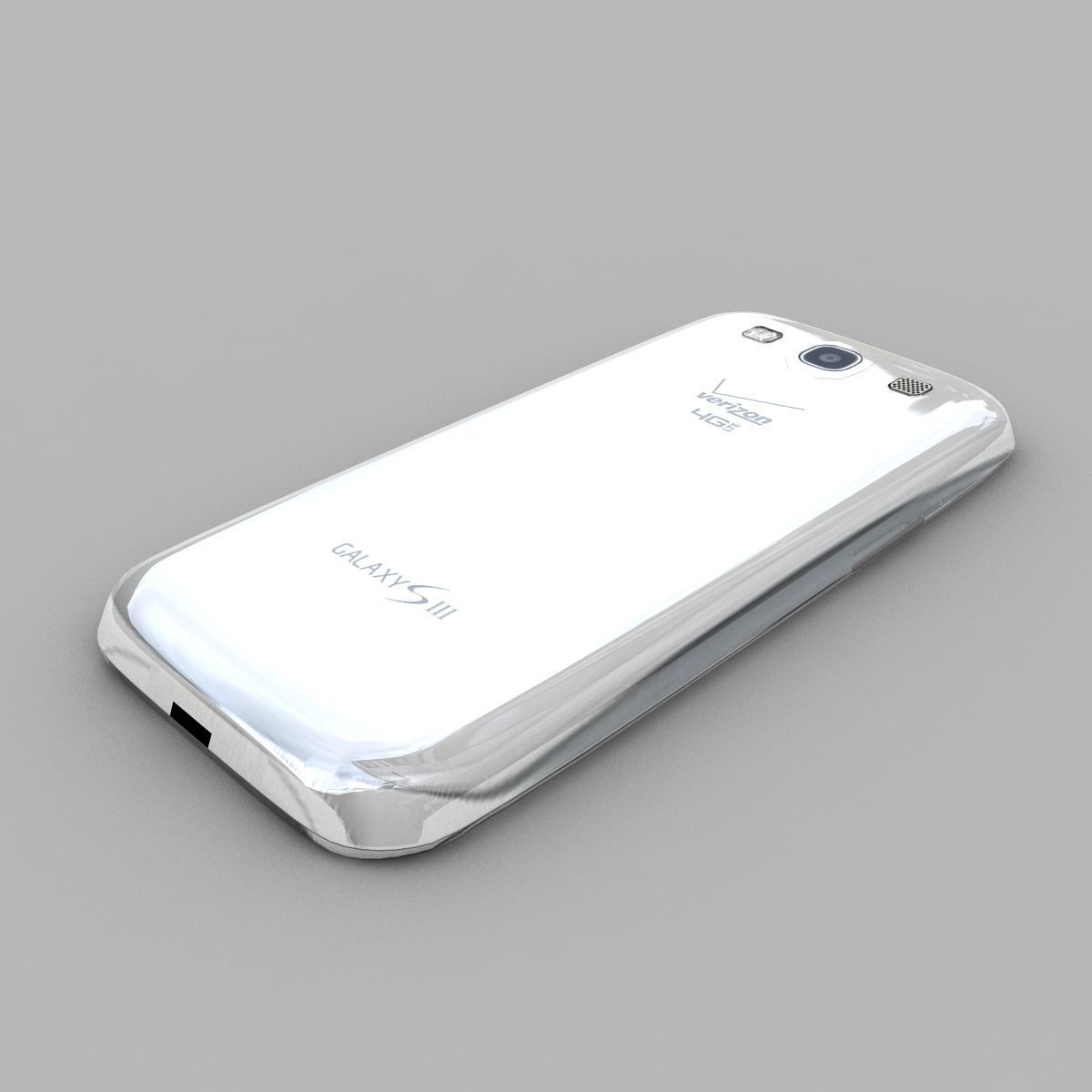 Samsung Galaxy S III I535 3D model_4