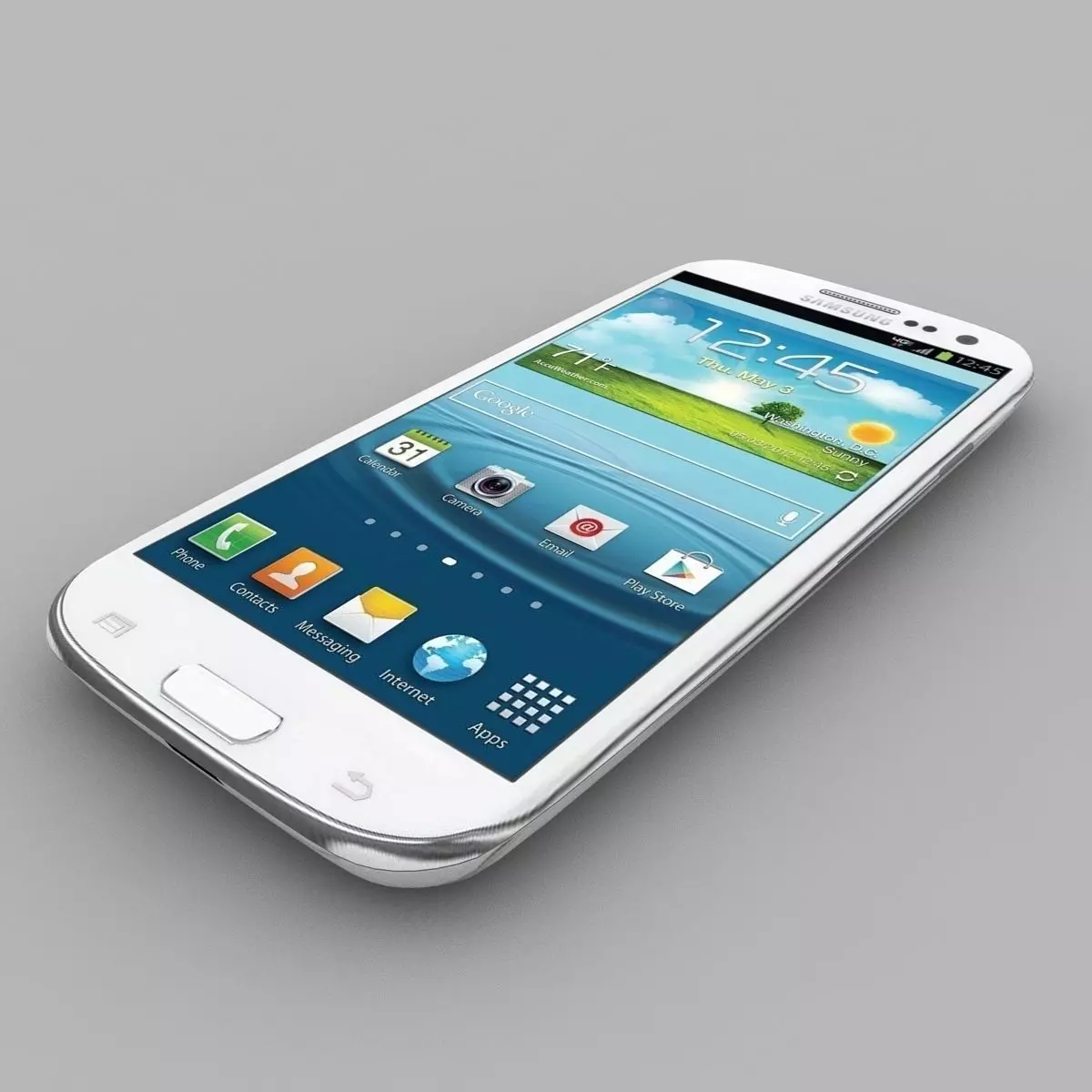 Samsung Galaxy S III I535 3D model_0