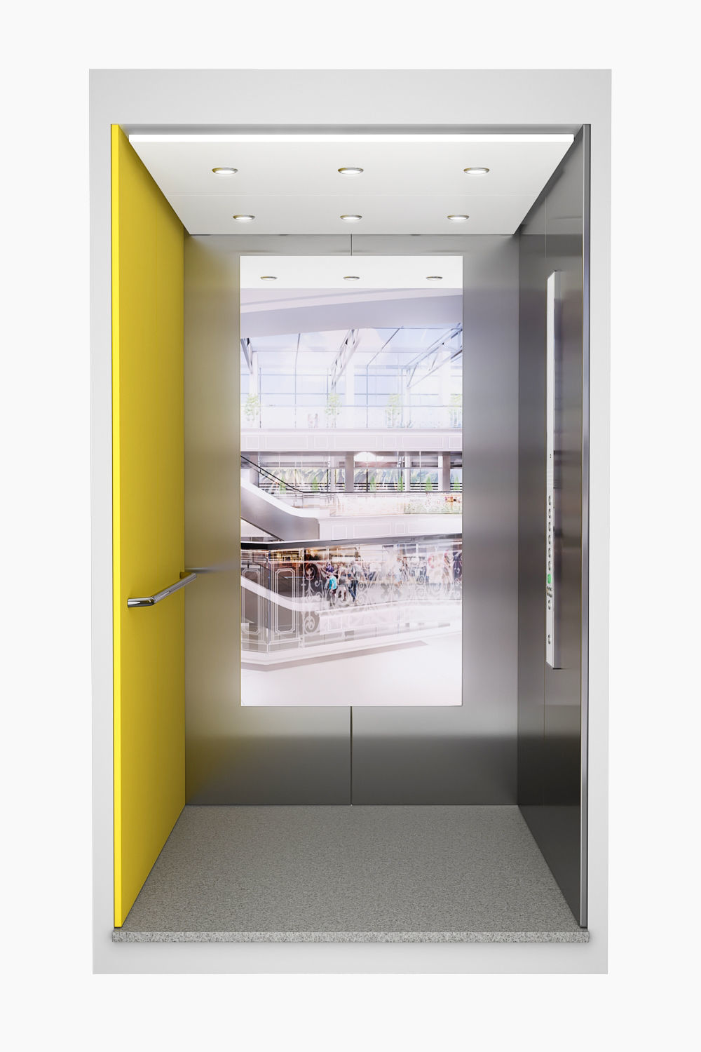 Elevator Kone MONOSPACE 500 3D model_4