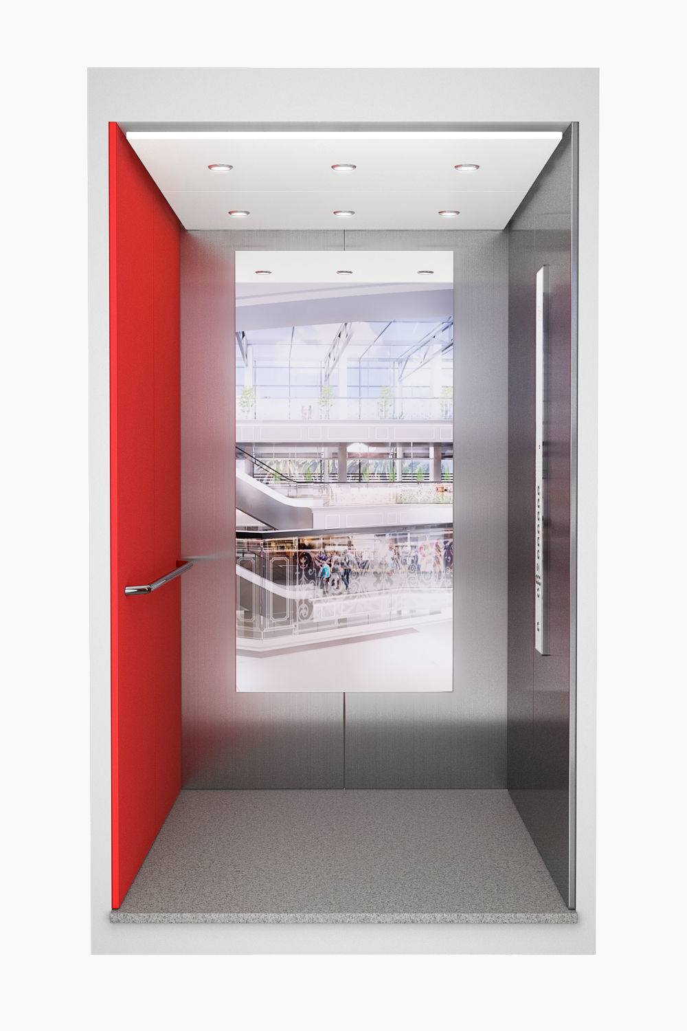 Elevator Kone MONOSPACE 500 3D model_2