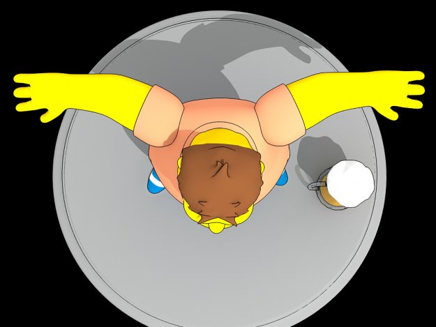 Barney Gumble rigged 3D model_9