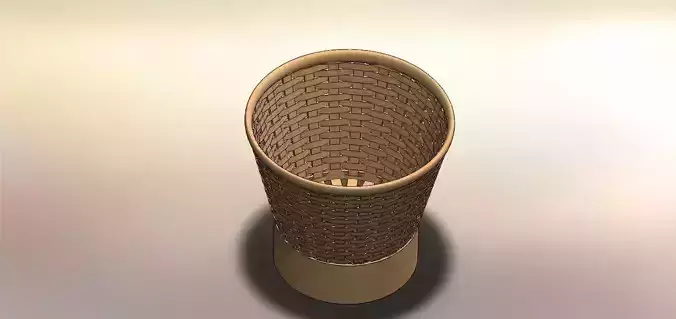Bamboo rice basket