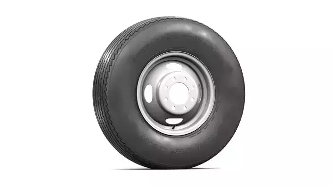 VINTAGE WHEEL AND TIRE 10