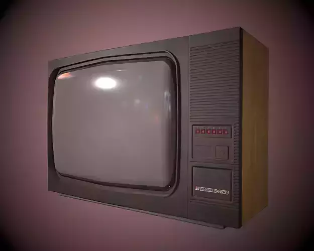 Retro Television Foton made in USSR