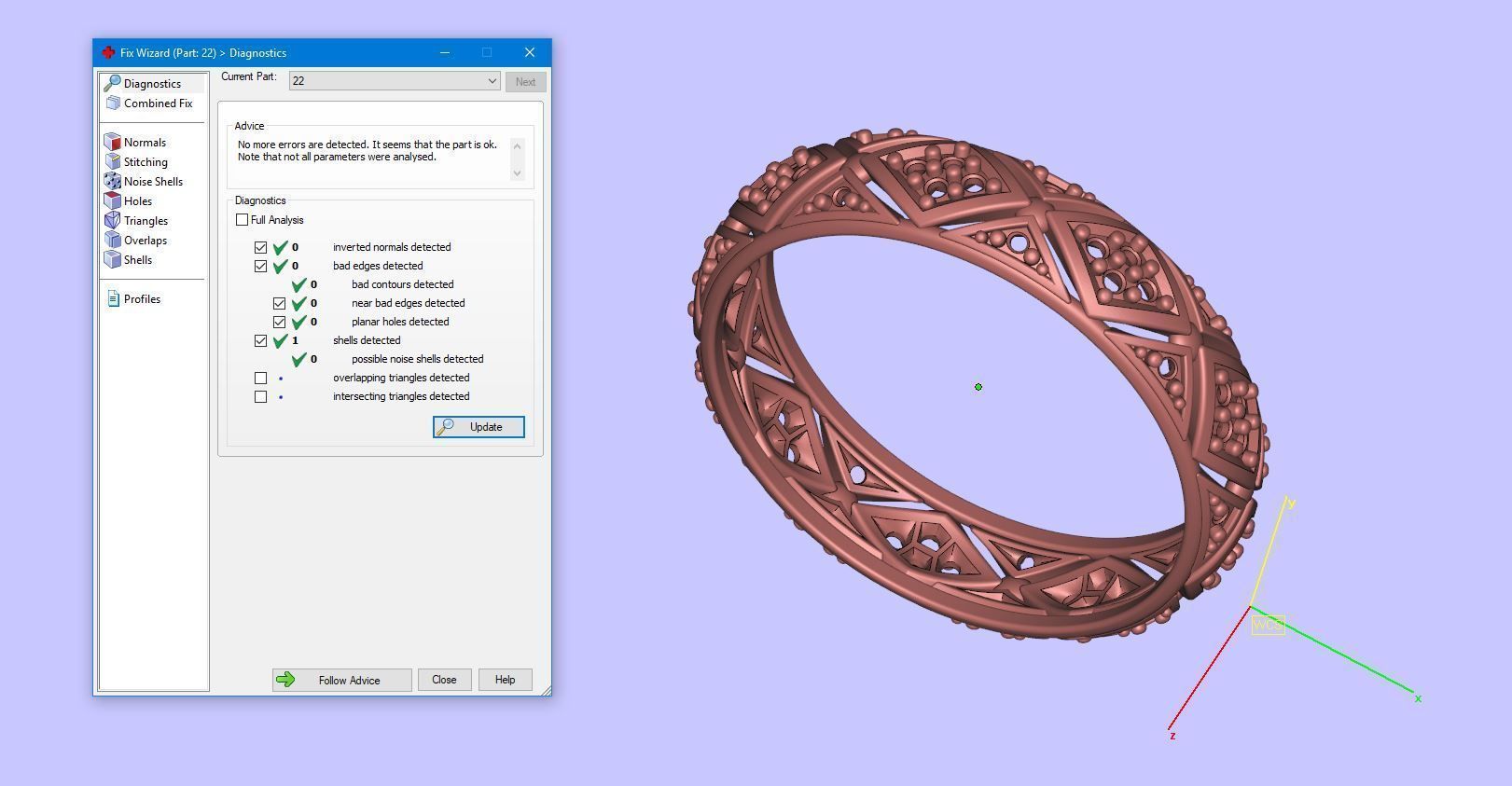 Wedding Ring 2 3D print model_5