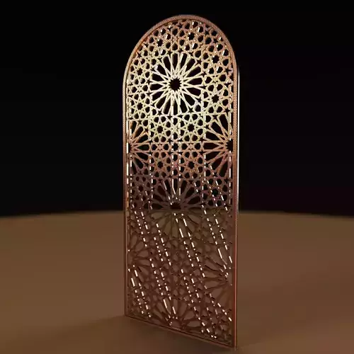 Al hambra style gate