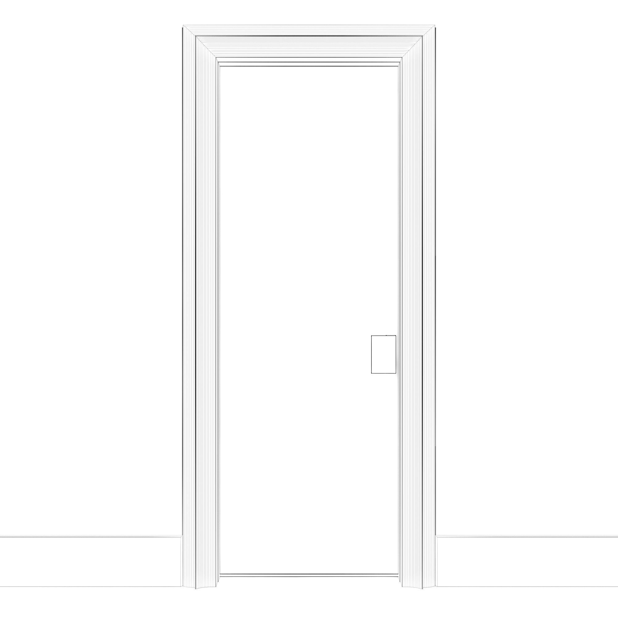 Longhi ianus door 3D model_9