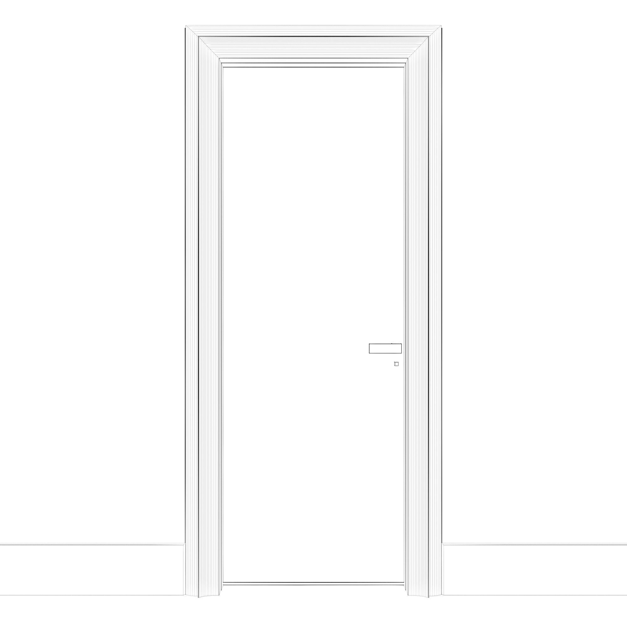 Longhi ianus door 3D model_8