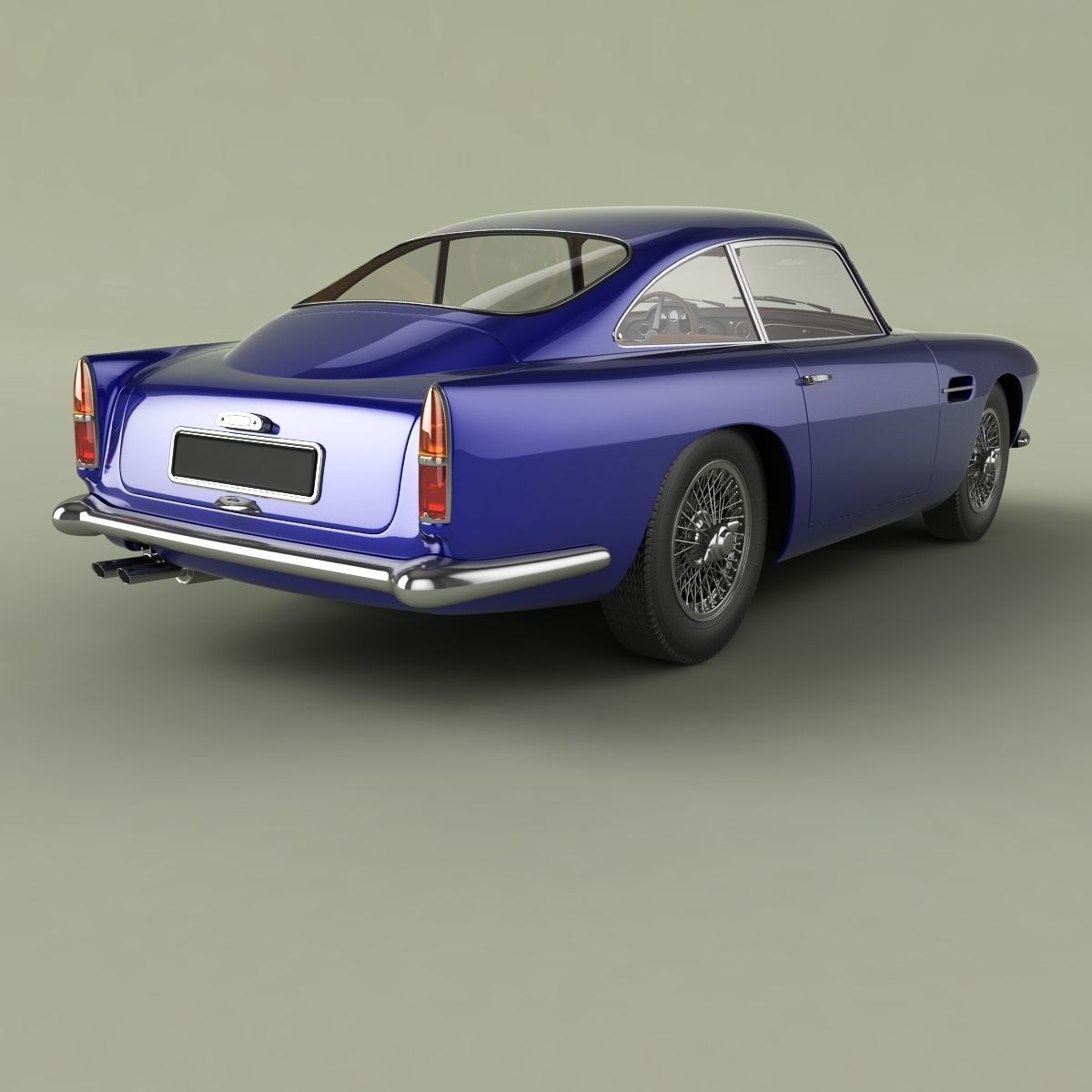 Aston Martin DB4 3D model_2