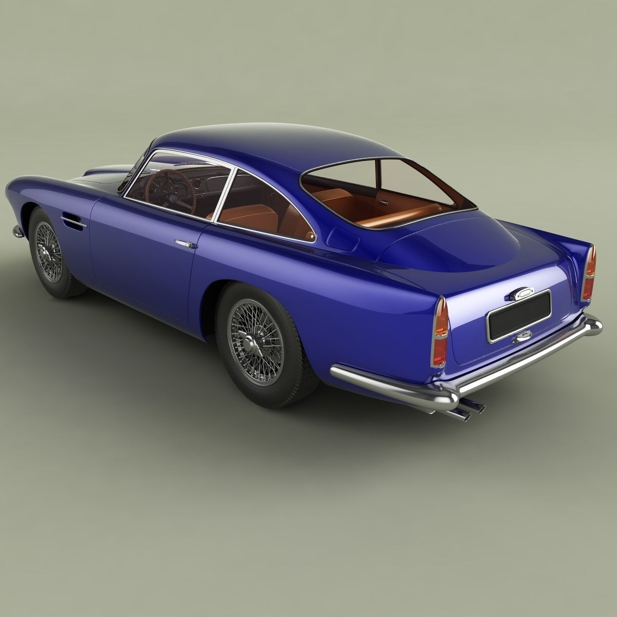 Aston Martin DB4 3D model_7