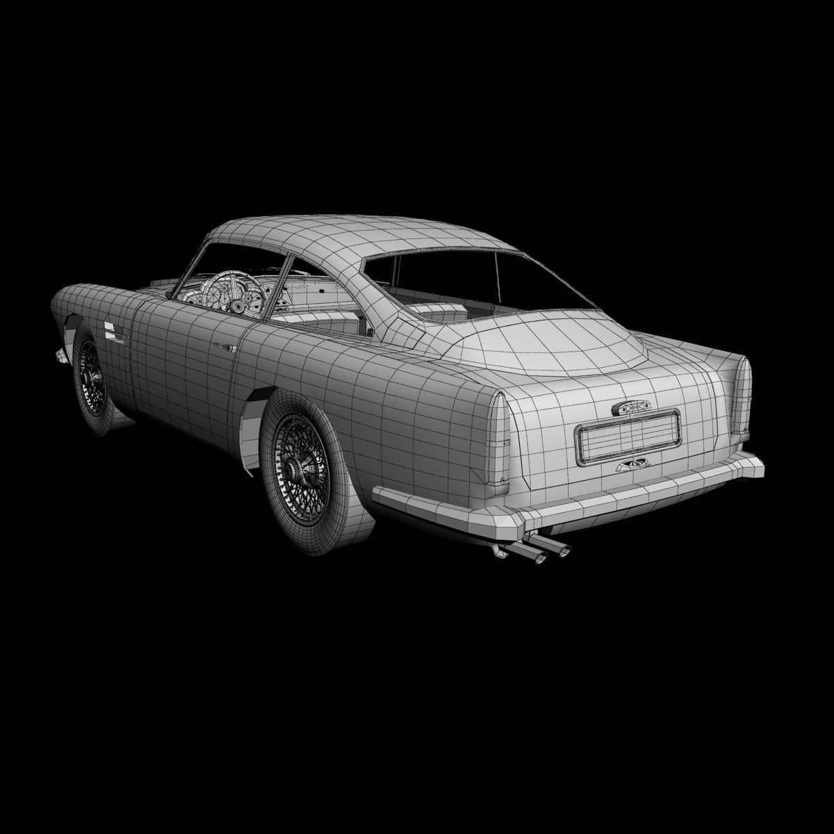 Aston Martin DB4 3D model_15