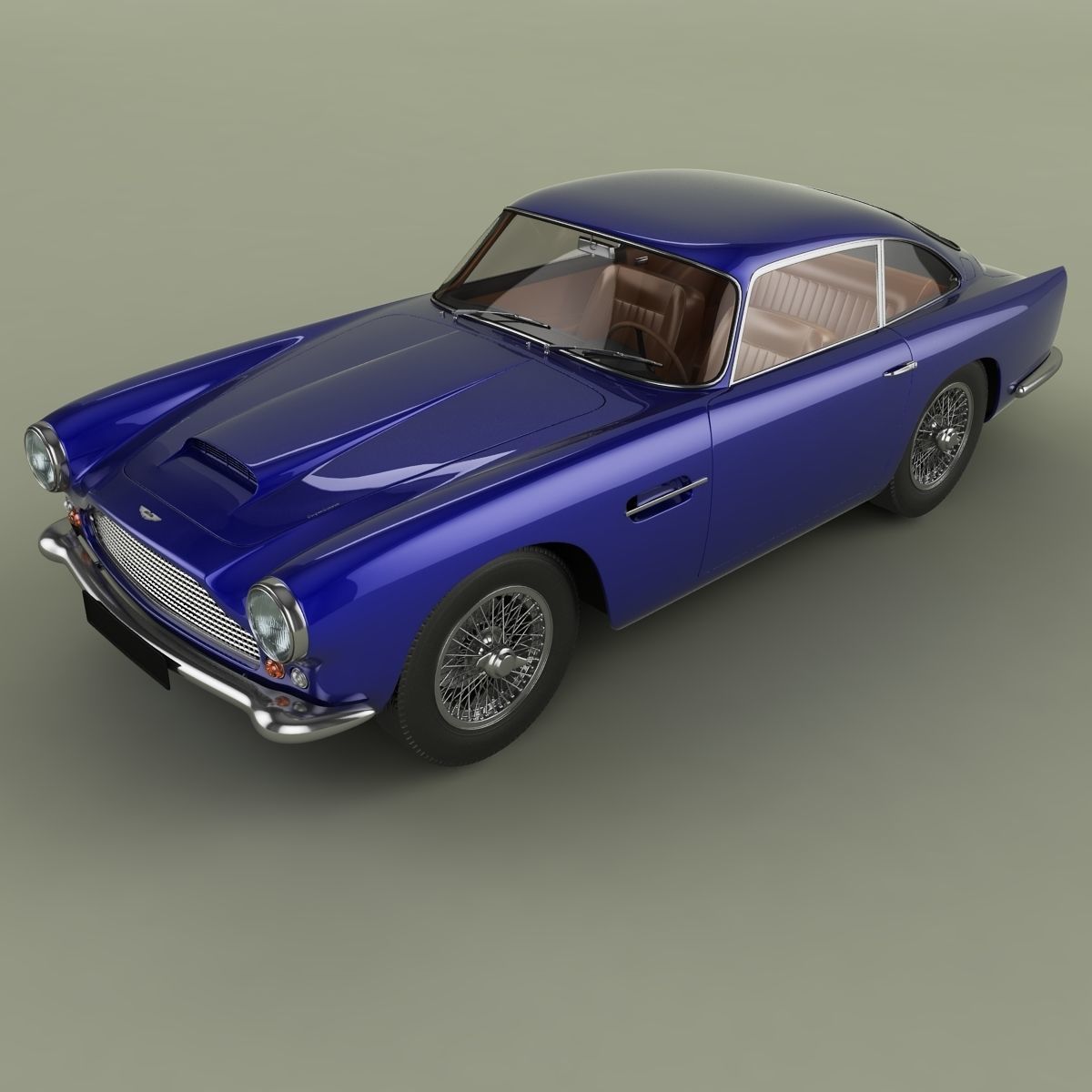Aston Martin DB4 3D model_5