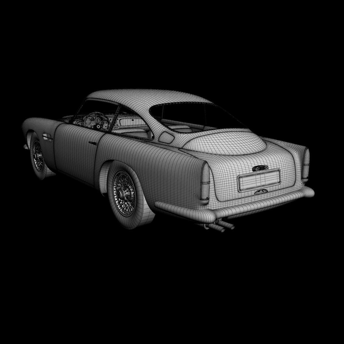Aston Martin DB4 3D model_16