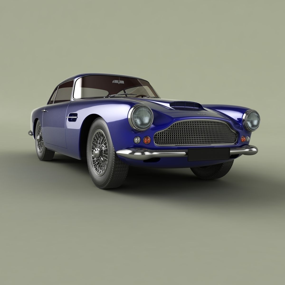 Aston Martin DB4 3D model_9