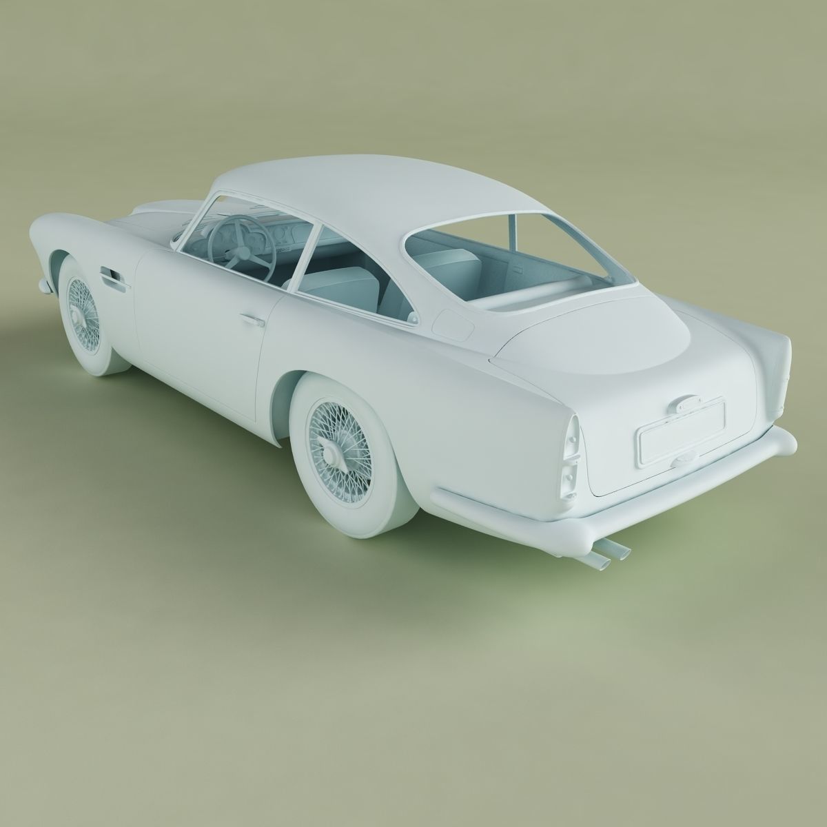 Aston Martin DB4 3D model_12