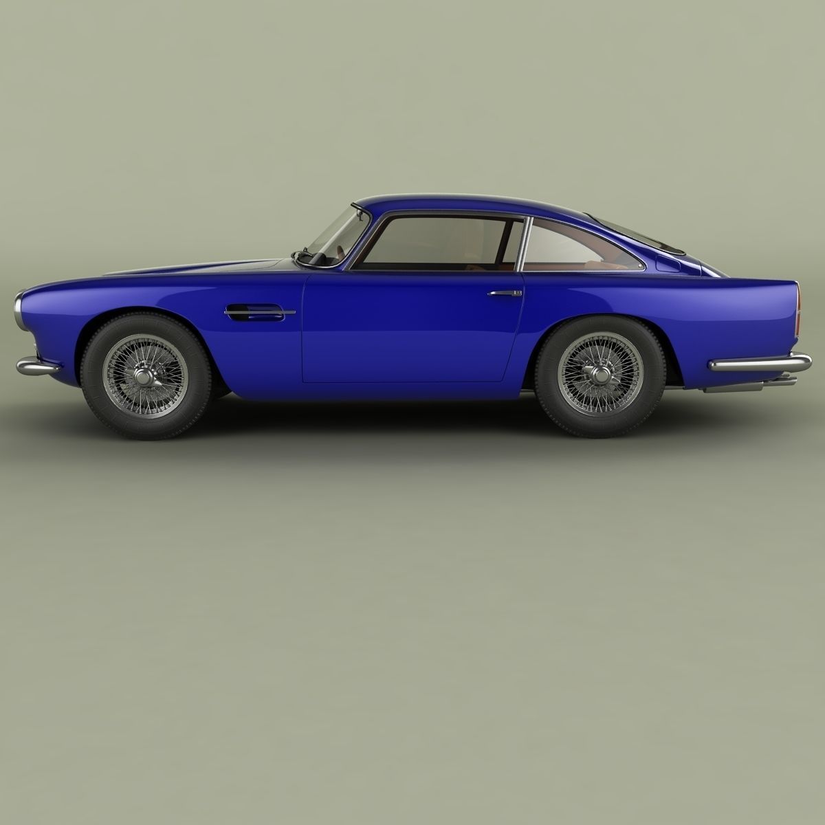 Aston Martin DB4 3D model_1