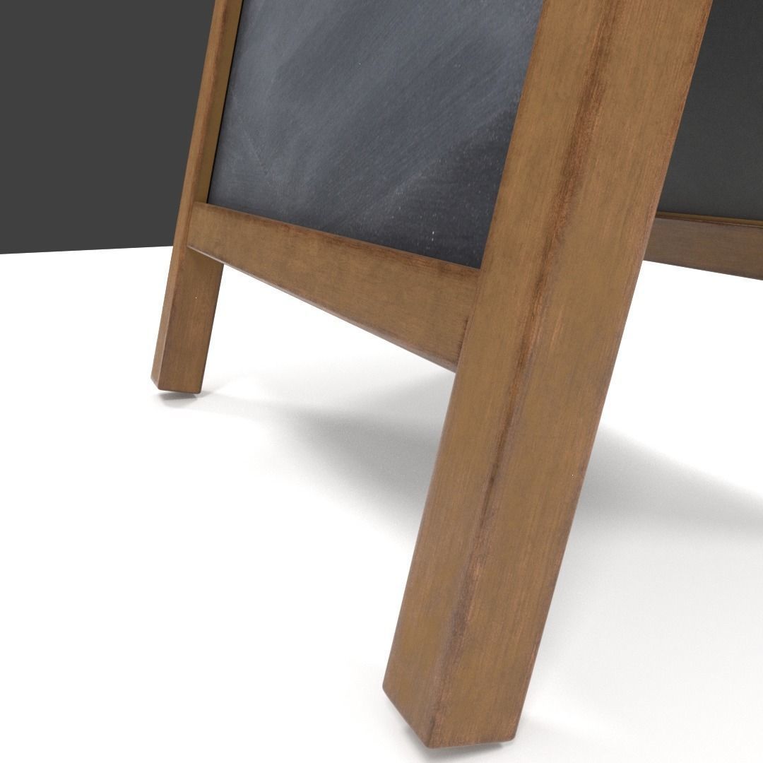 Chalk Aboard 3D model_3
