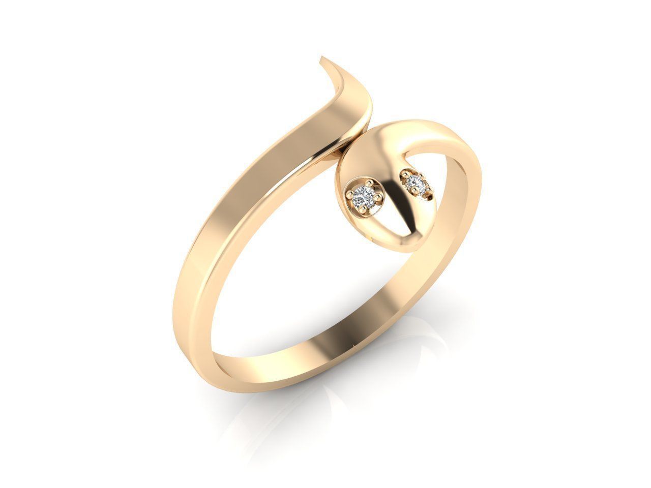 Ring 19 Snake 3D print model_1