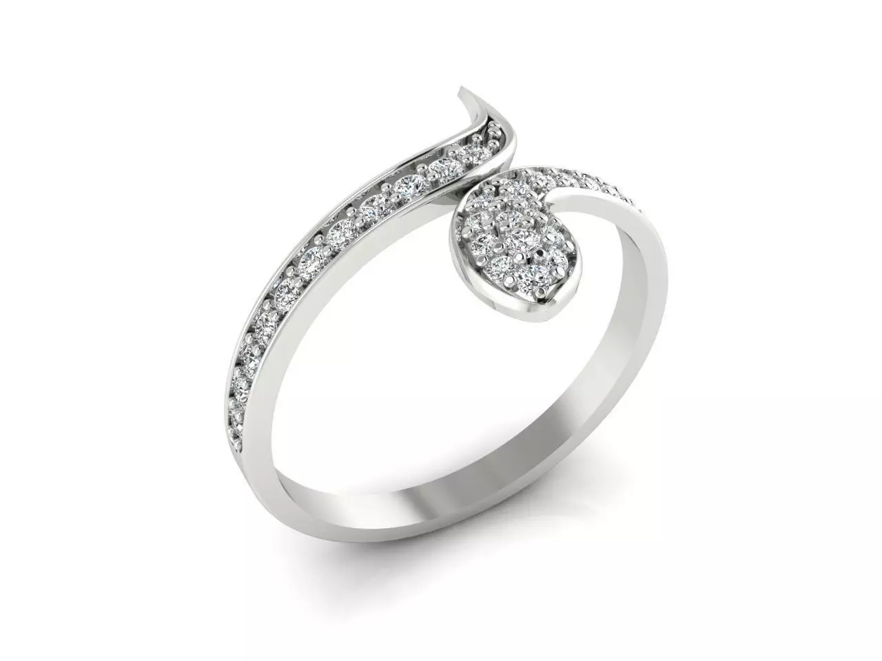 Ring 20 Snake  3D print model_0