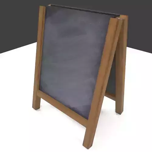 Chalk Aboard low poly PBR