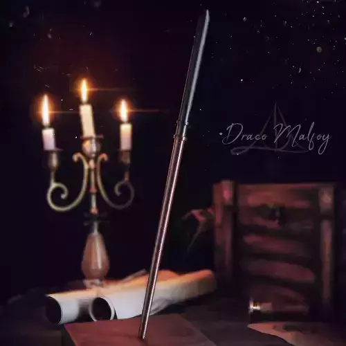 DRACO MALFOY WAND - HARRY POTTER 3D print model