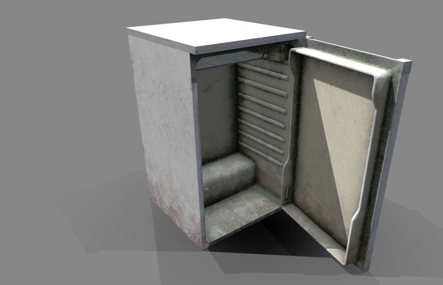 Abandoned Items Low poly model Low-poly 3D model_18