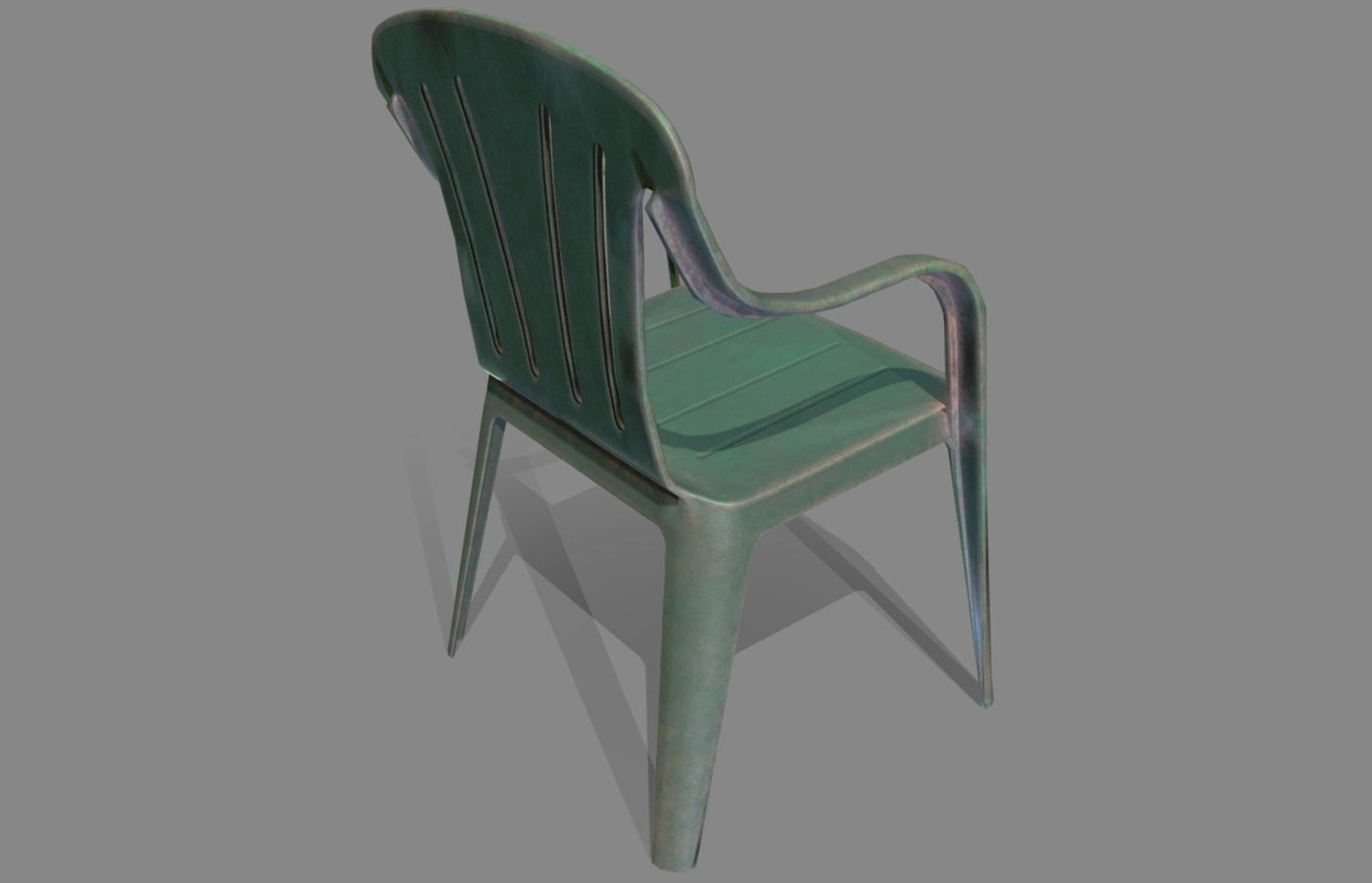 Abandoned Items Low poly model Low-poly 3D model_25