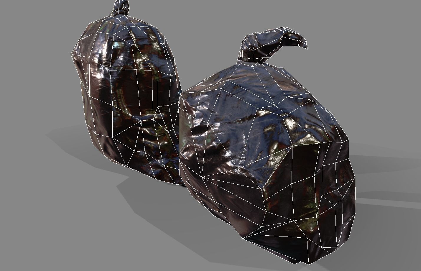 Abandoned Items Low poly model Low-poly 3D model_16