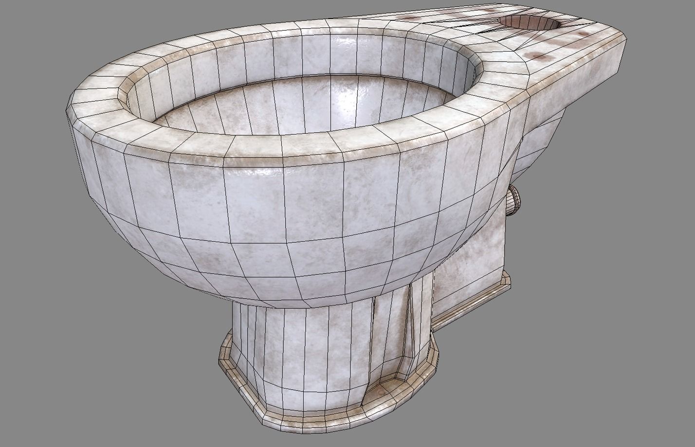 Abandoned Items Low poly model Low-poly 3D model_33