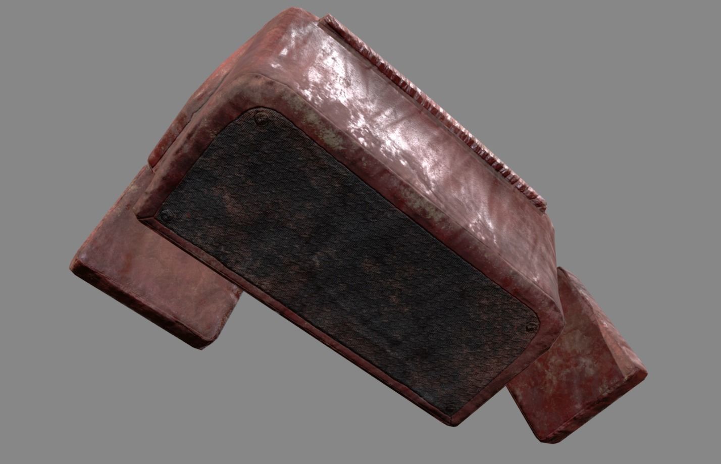 Abandoned Items Low poly model Low-poly 3D model_6