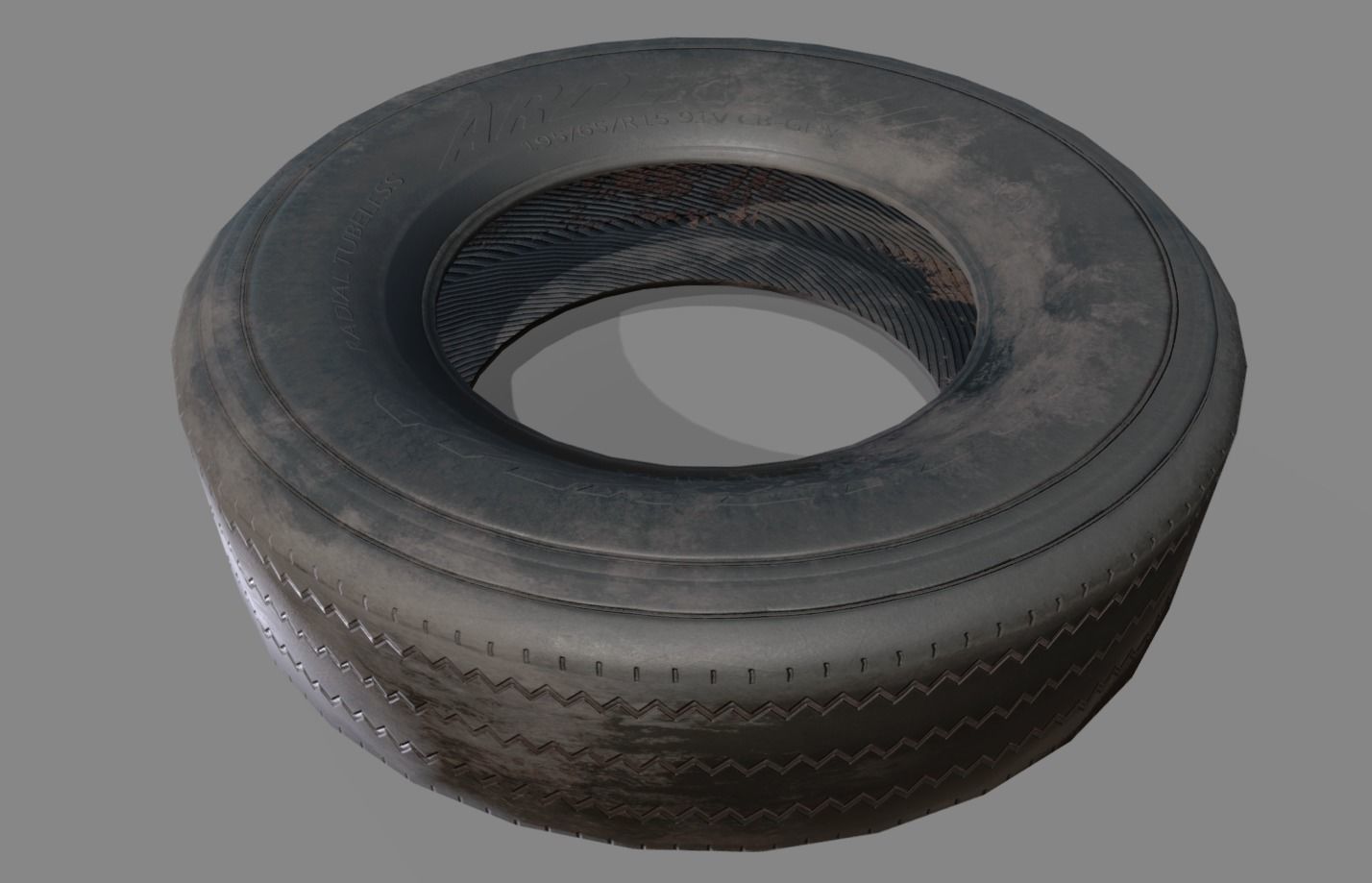 Abandoned Items Low poly model Low-poly 3D model_23