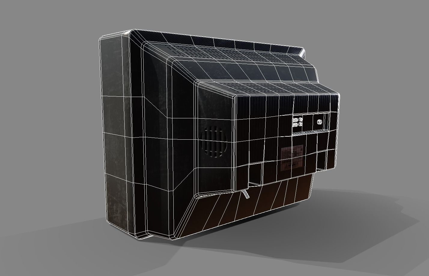 Abandoned Items Low poly model Low-poly 3D model_15