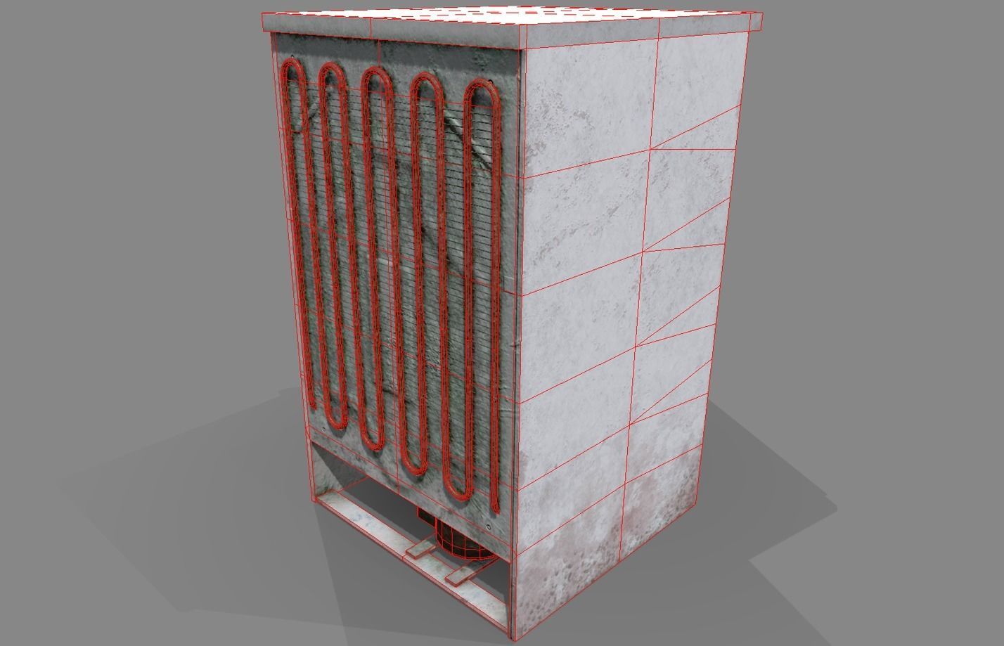 Abandoned Items Low poly model Low-poly 3D model_20