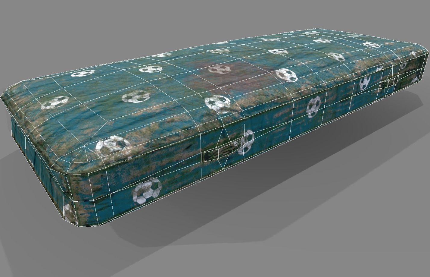 Abandoned Items Low poly model Low-poly 3D model_11