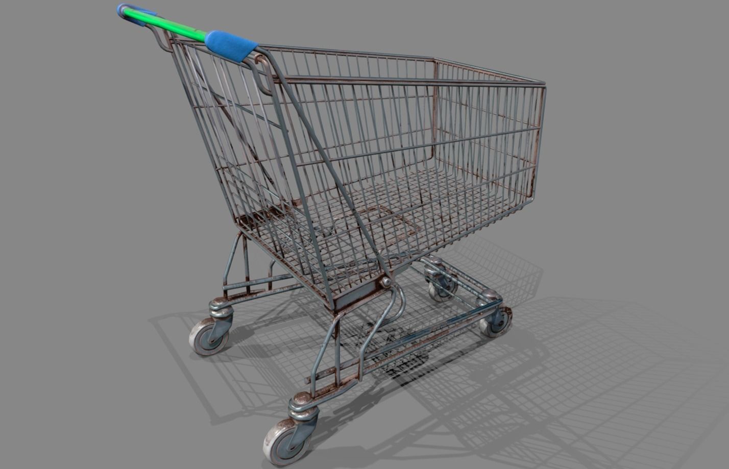 Abandoned Items Low poly model Low-poly 3D model_29