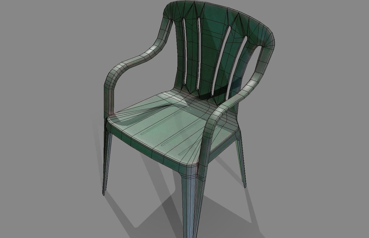 Abandoned Items Low poly model Low-poly 3D model_26