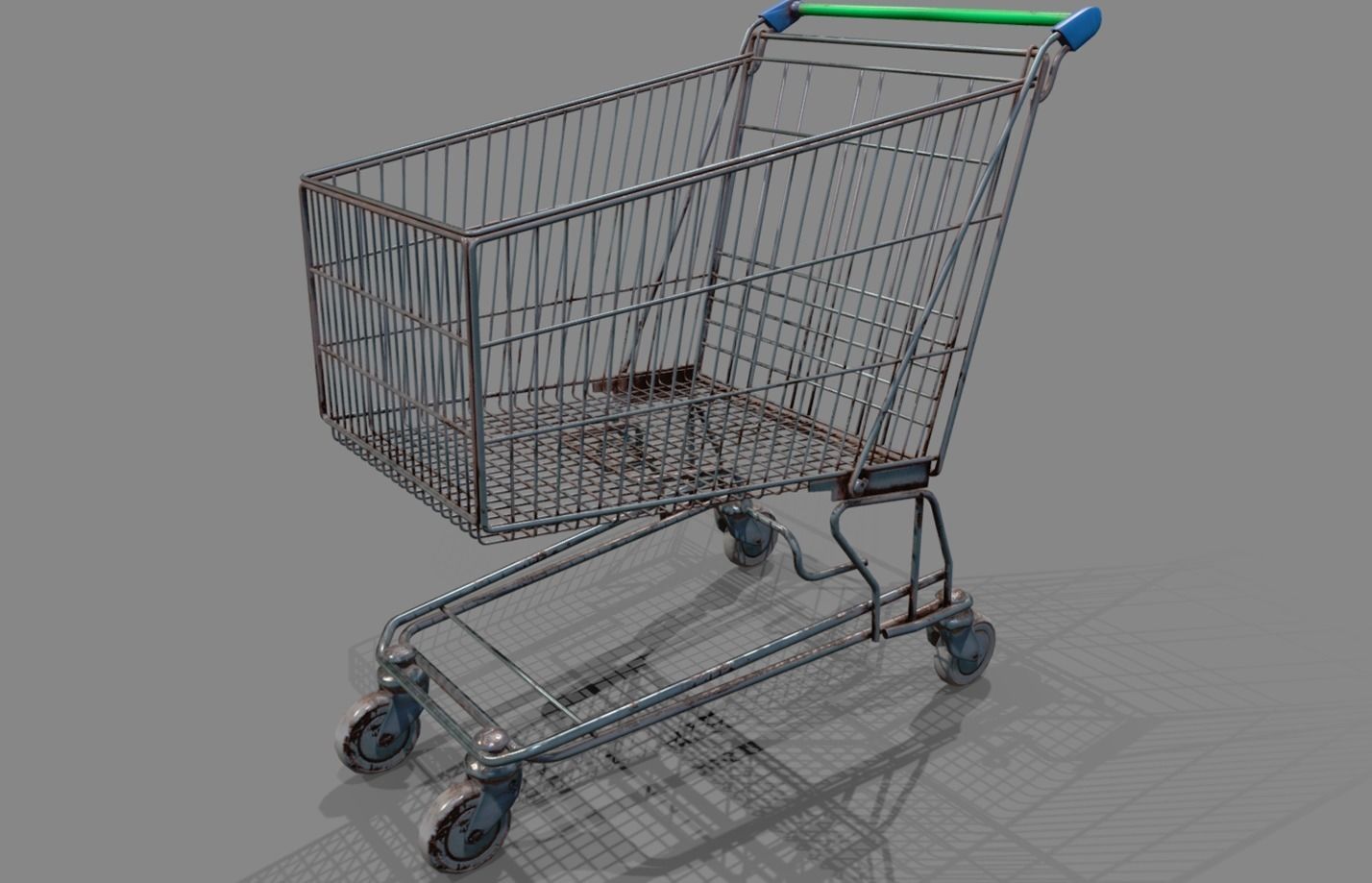 Abandoned Items Low poly model Low-poly 3D model_28