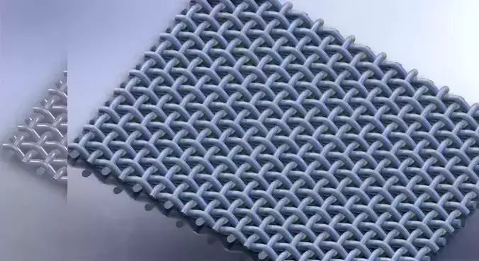 Wire screen Free 3D model