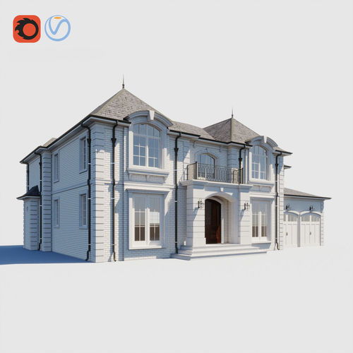Build003 house 3D model