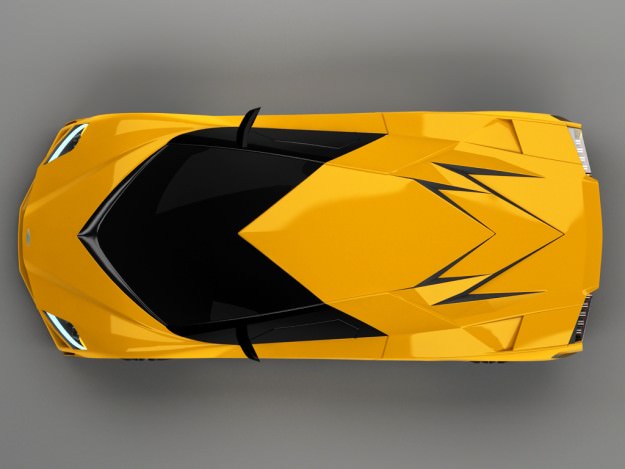 Giugiaro Frazer STD MAT 3D model_3