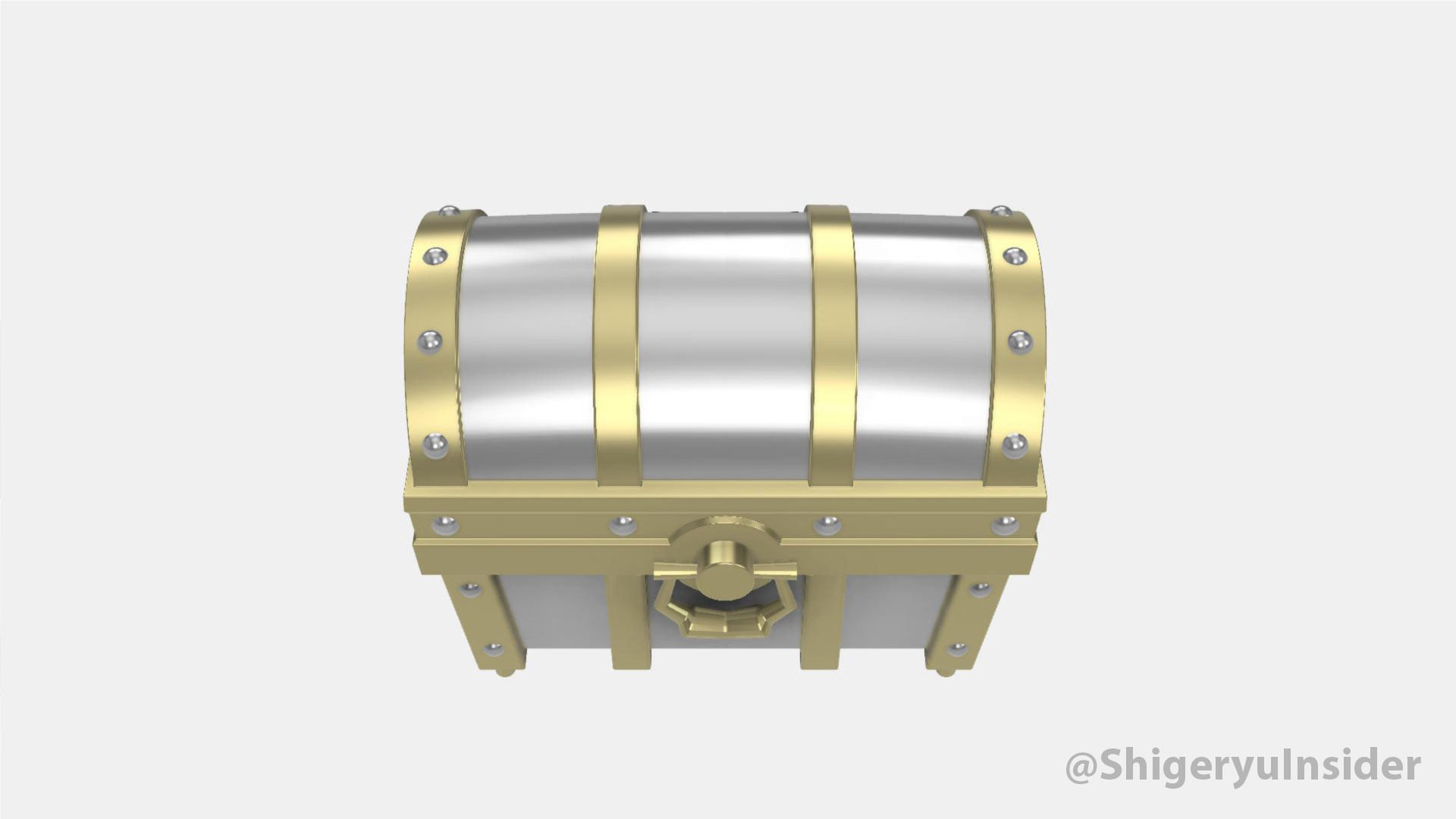 Zelda Treasure chest and Cartridge storage 3D print model_14