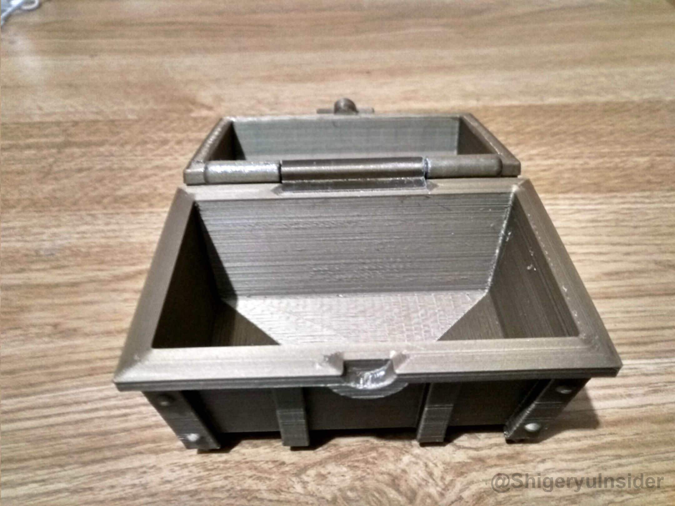 Zelda Treasure chest and Cartridge storage 3D print model_11