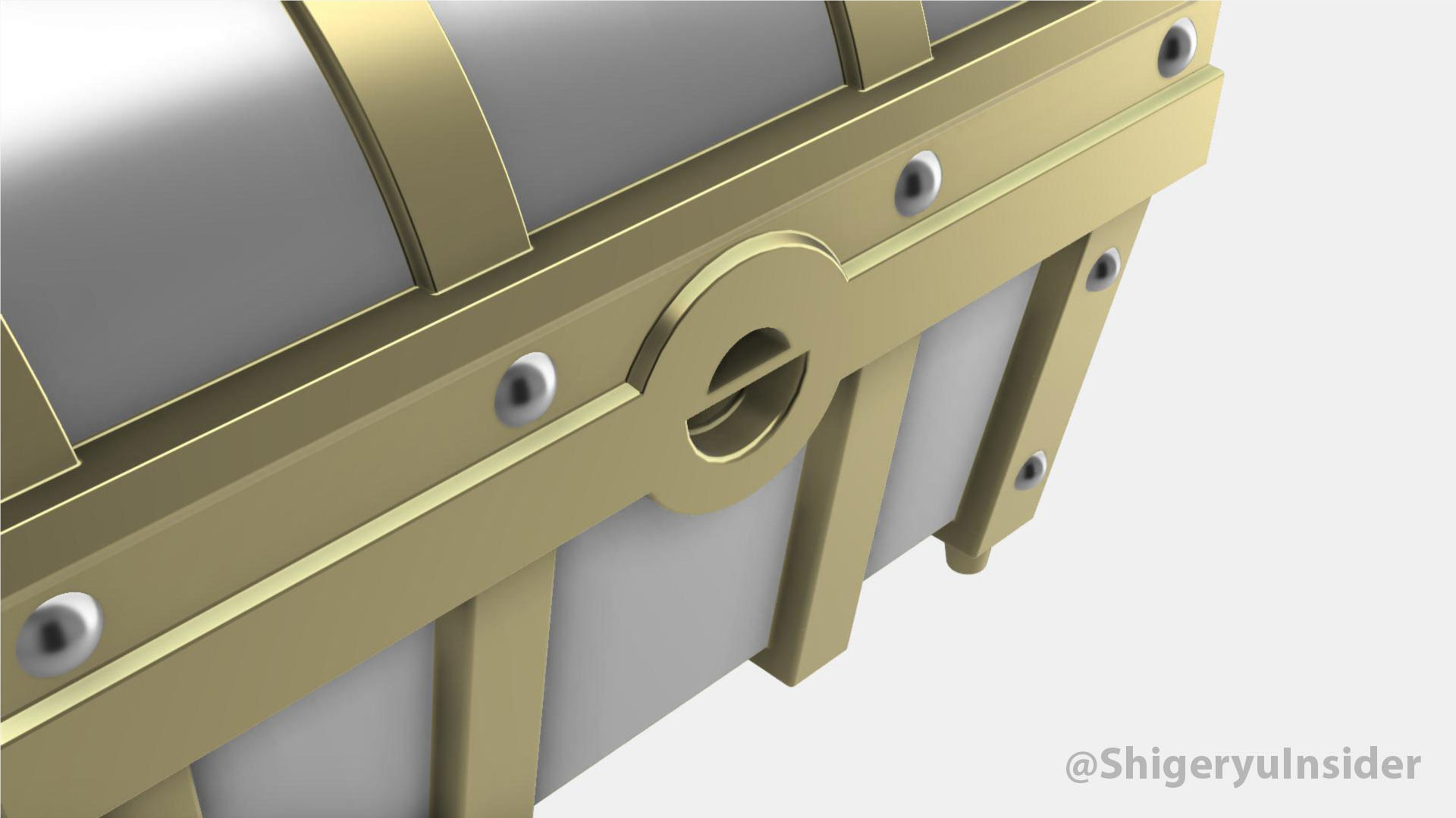 Zelda Treasure chest and Cartridge storage 3D print model_26